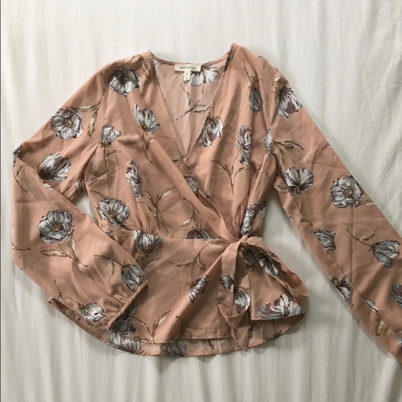Monteau Tops - MONTEAU | long sleeve blouse